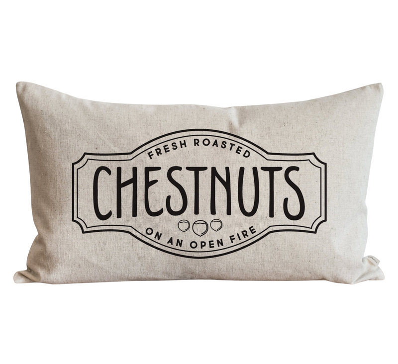 Chestnuts Pillow Cover.