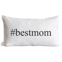 Hashtag Best Mom Pillow Cover