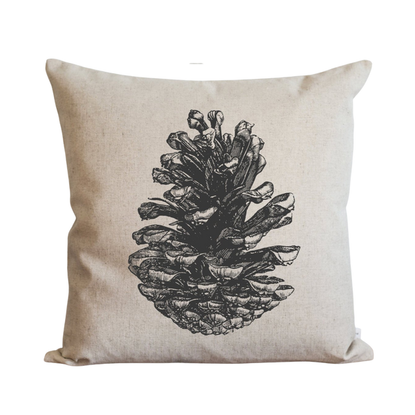 Pine Cone Pillow Cover.