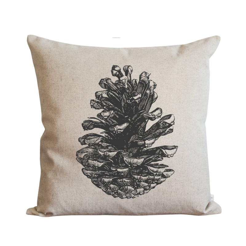Pine cone online throw pillows
