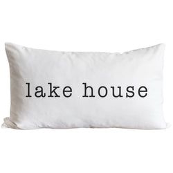 Lake House Pillow Cover