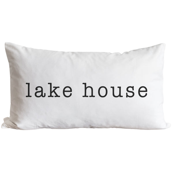 Lake House Pillow Cover