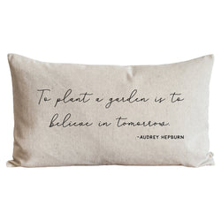 Believe in Tomorrow Pillow Cover