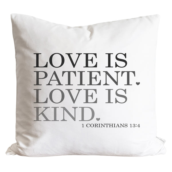 Love is Kind Pillow Cover