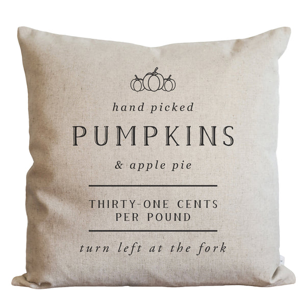 Pumpkins and Apple Pie Pillow Cover