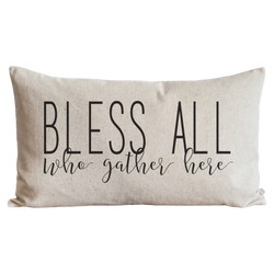 Bless All Pillow Cover