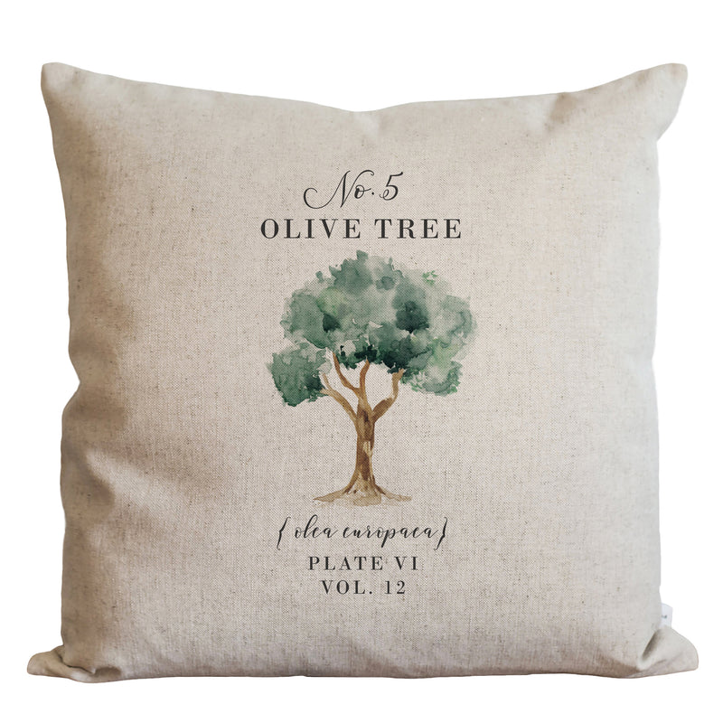 Olive Tree Pillow Cover