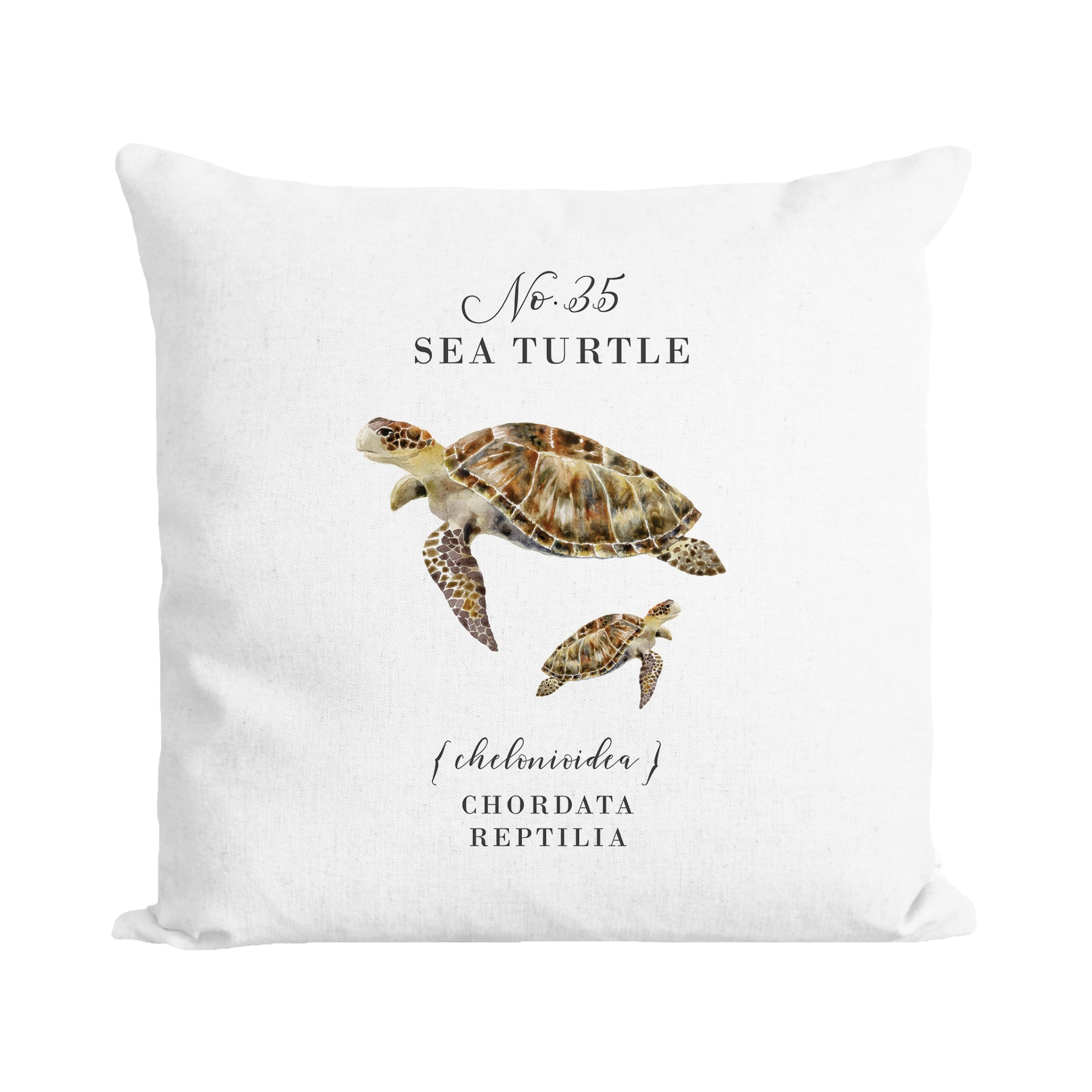 Sea Turtle Pillow Cover Porter Lane Home