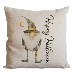 Happy Gnome Pillow Cover