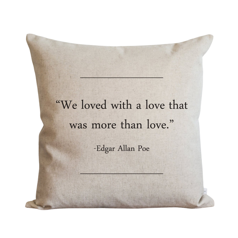 Book Collection_Edgar Allan Poe Pillow Cover.