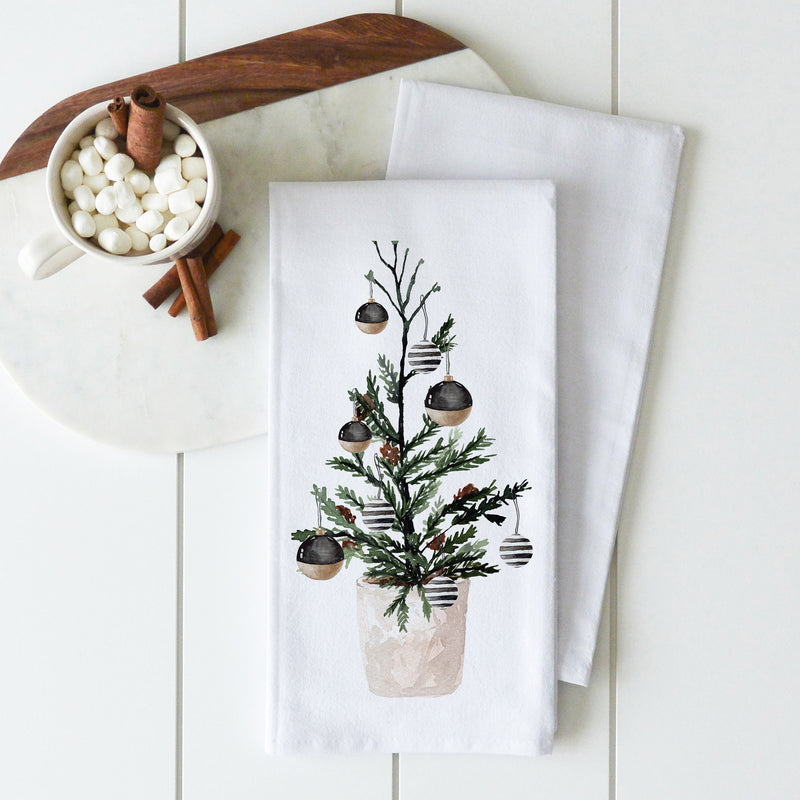 Ornament Tree Tea Towel