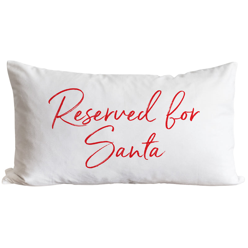 Reserved For Santa Pillow Cover