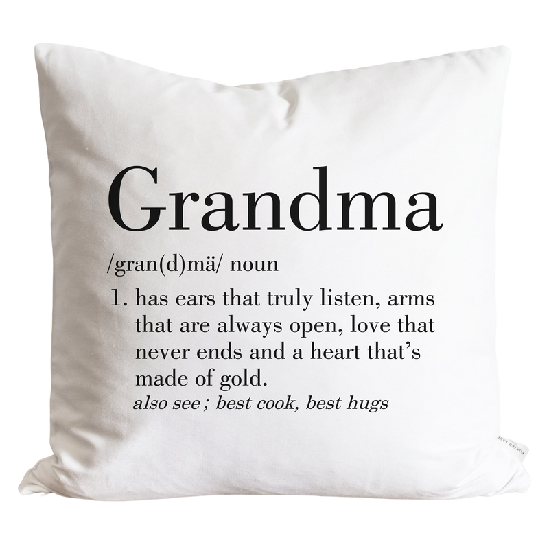 Grandma Pillow Cover