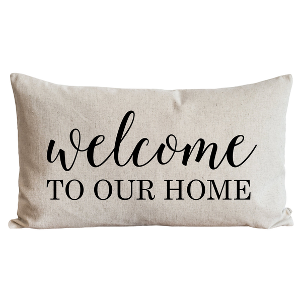 Welcome Pillow Cover
