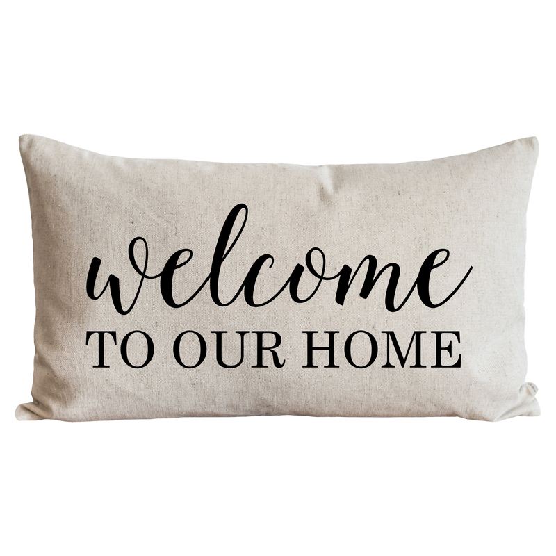 Welcome Pillow Cover