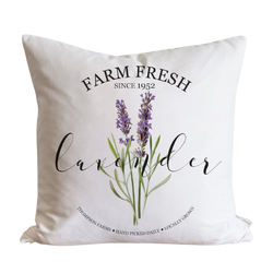 Lavender Pillow Cover.