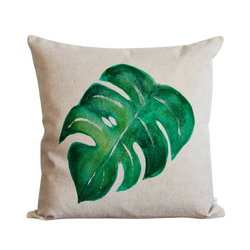 Palm Pillow Cover.