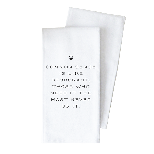 Common Sense Tea Towel