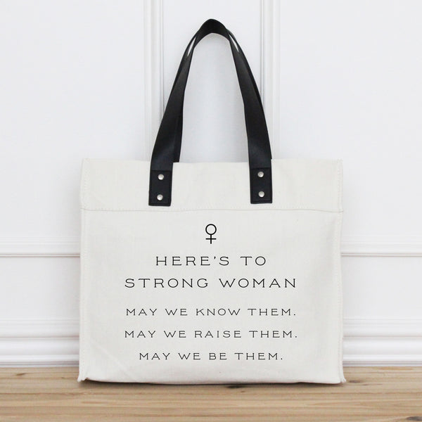 Strong Women Market Tote