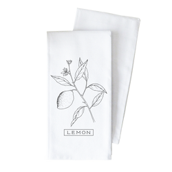 Lemon Herb Collection Tea Towel