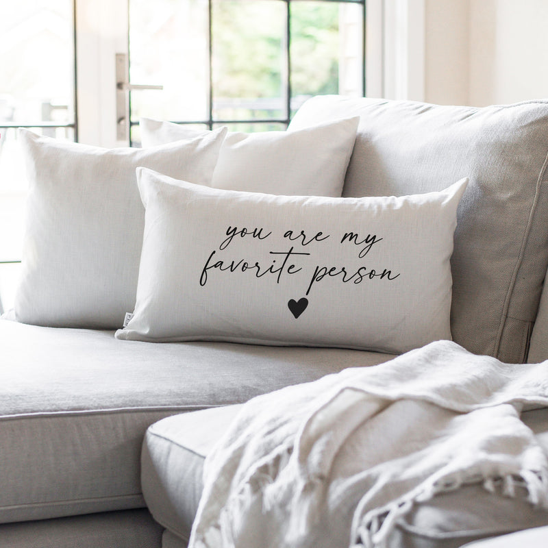 Favorite Person Pillow Cover