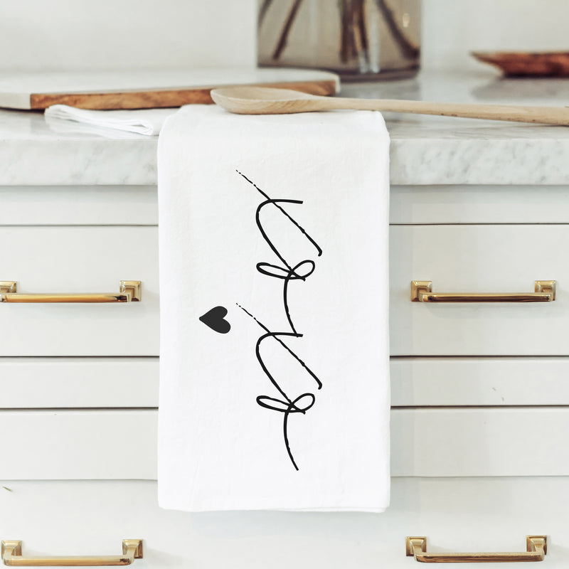 XOXO Tea Towel