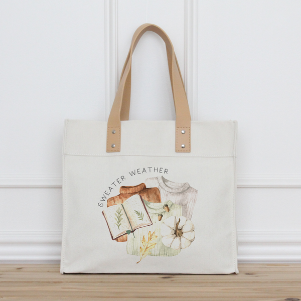 Sweater Weather Market Tote