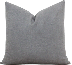 Slate Gray Pillow Cover | Parker Slate
