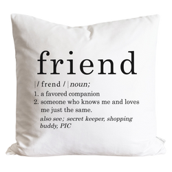 Friend Pillow Cover