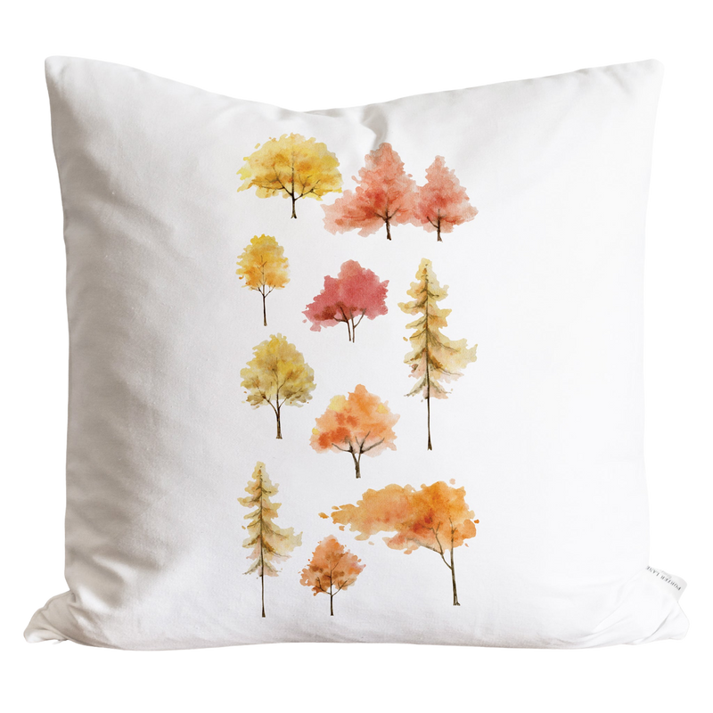 Fall Trees Pillow Cover