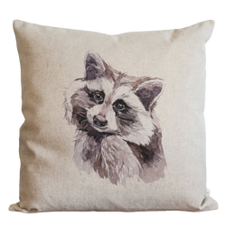 Raccoon Pillow Cover