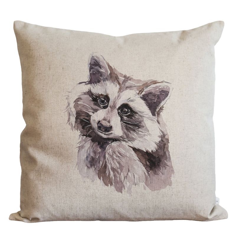 Raccoon Pillow Cover