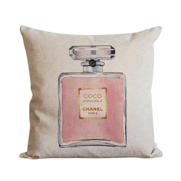Designer Inspired Perfume Pillow Cover. – Porter Lane Home