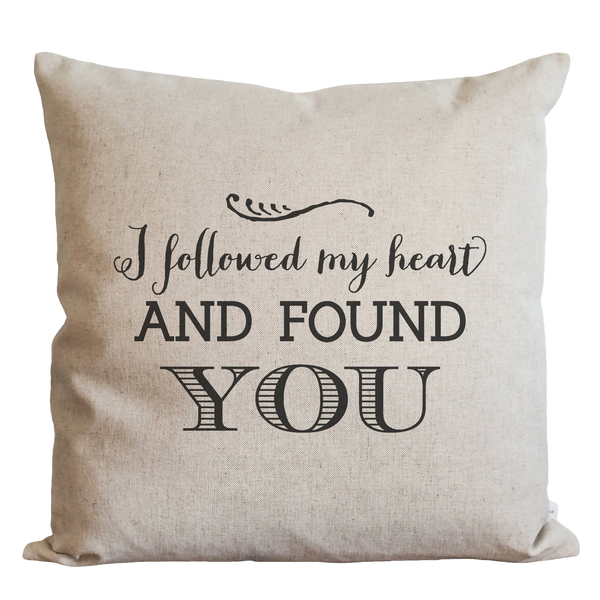 Found You Pillow Cover