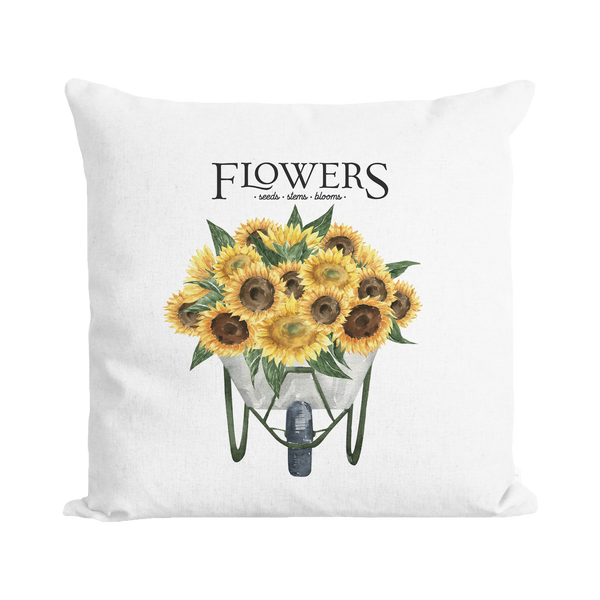Flowers Pillow Cover
