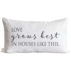 Houses Like This Pillow Cover