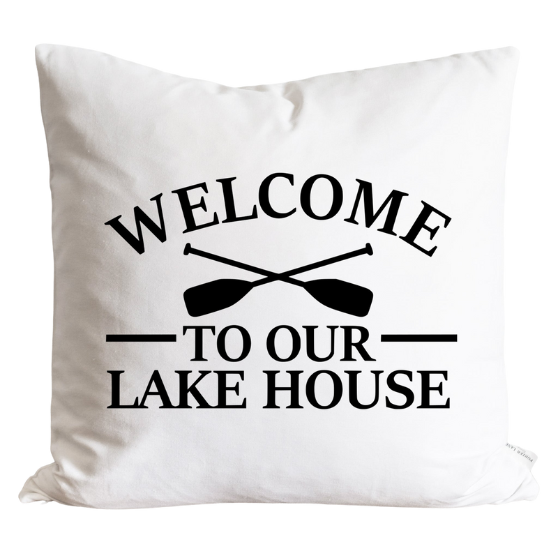 Welcome Lake Pillow Cover