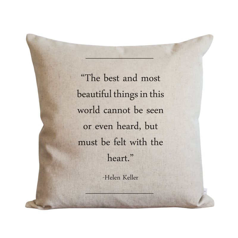Book Collection_Helen Keller Pillow Cover.