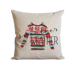 Sweater Weather Pillow Cover