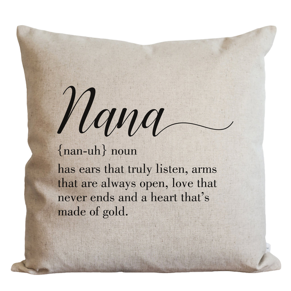 Nana Pillow Cover