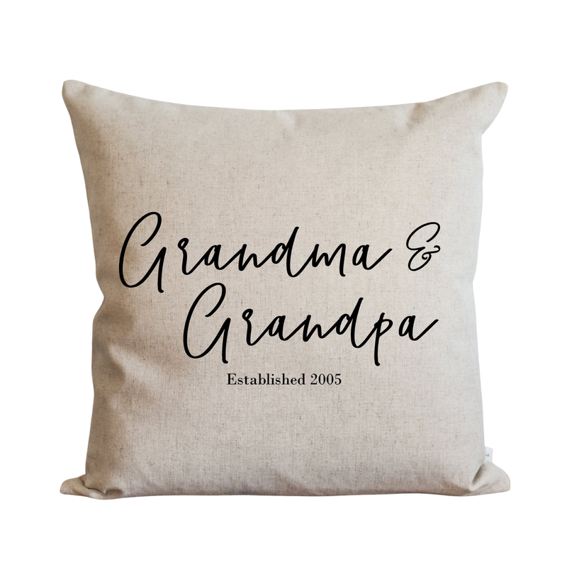 Grandparents pillow shop