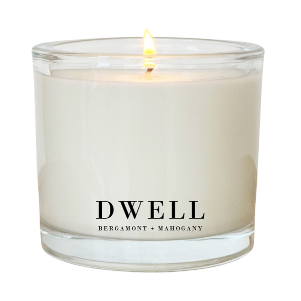 Dwell | Bergamot + Mahogany Coconut Wax Candle