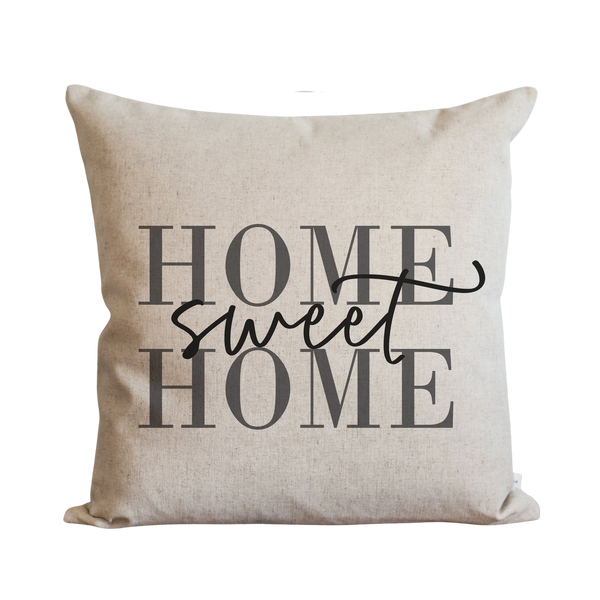 Home Sweet Home {Style 2} Pillow Cover.