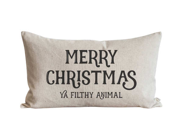 Filthy Animal Pillow Cover.
