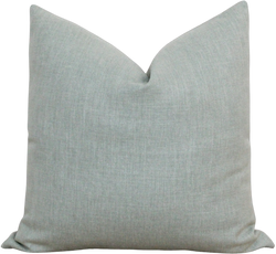 Light Green Herringbone Pillow Cover | Hemmingway