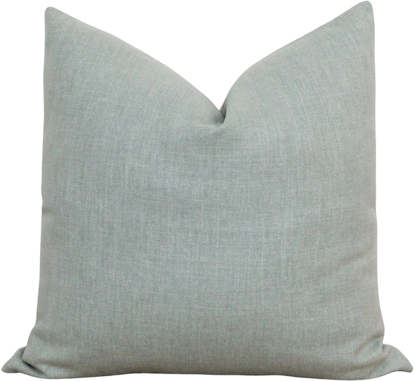 Light Green Herringbone Pillow Cover | Hemmingway