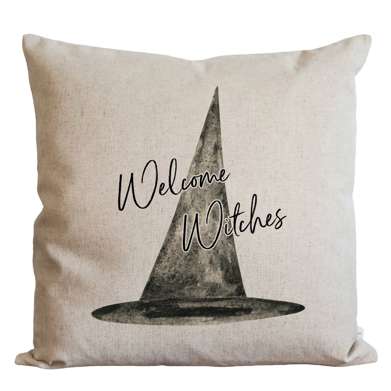 Welcome Witches Pillow Cover