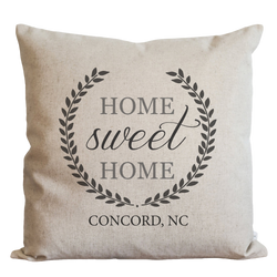 Custom Home Sweet Home Pillow Cover