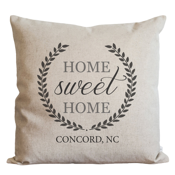 Custom Home Sweet Home Pillow Cover