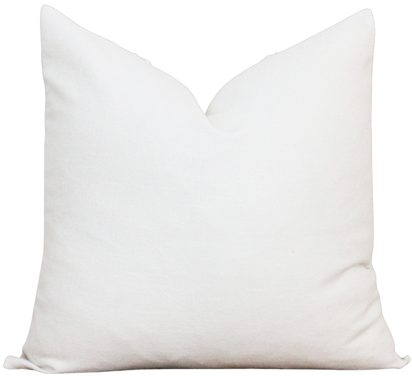 White Linen Pillow Cover | Aiden